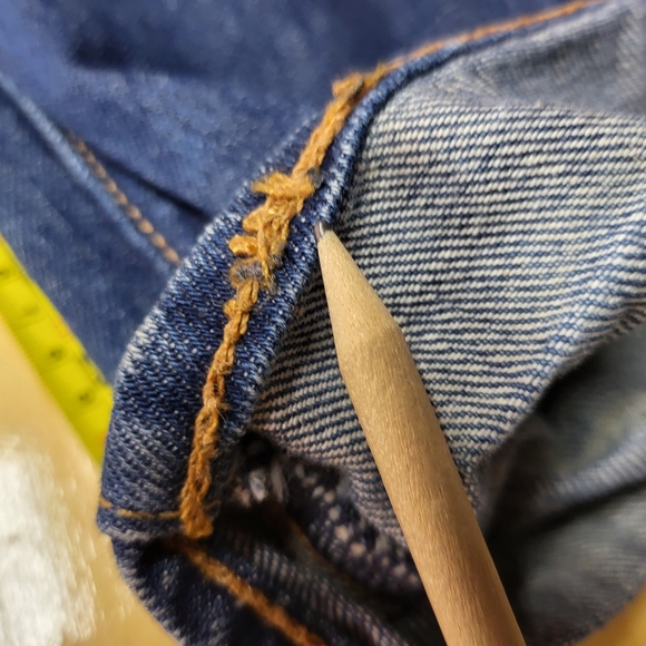 Levi's 501CT Button Fly Tapered Jeans 32x30 (32x27) - Picture 7 of 12